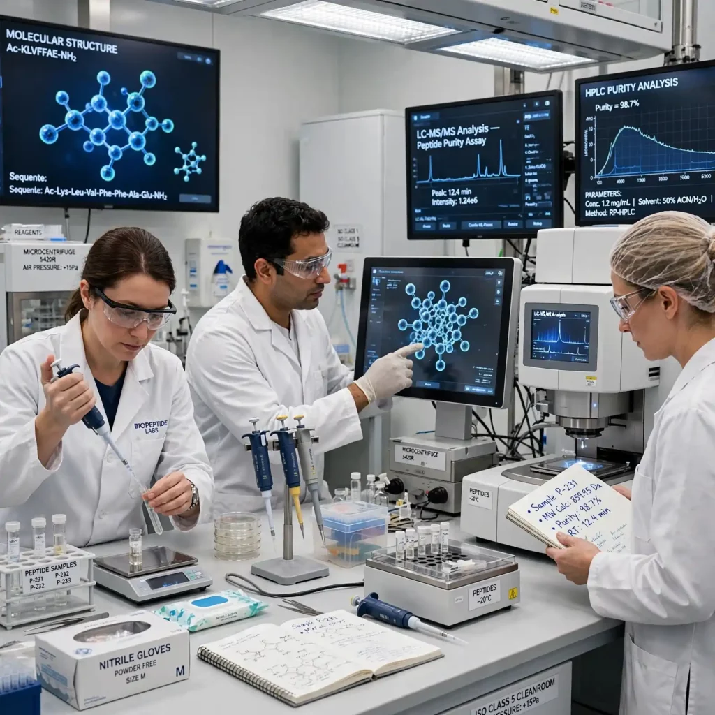 Research Peptide Product Selection