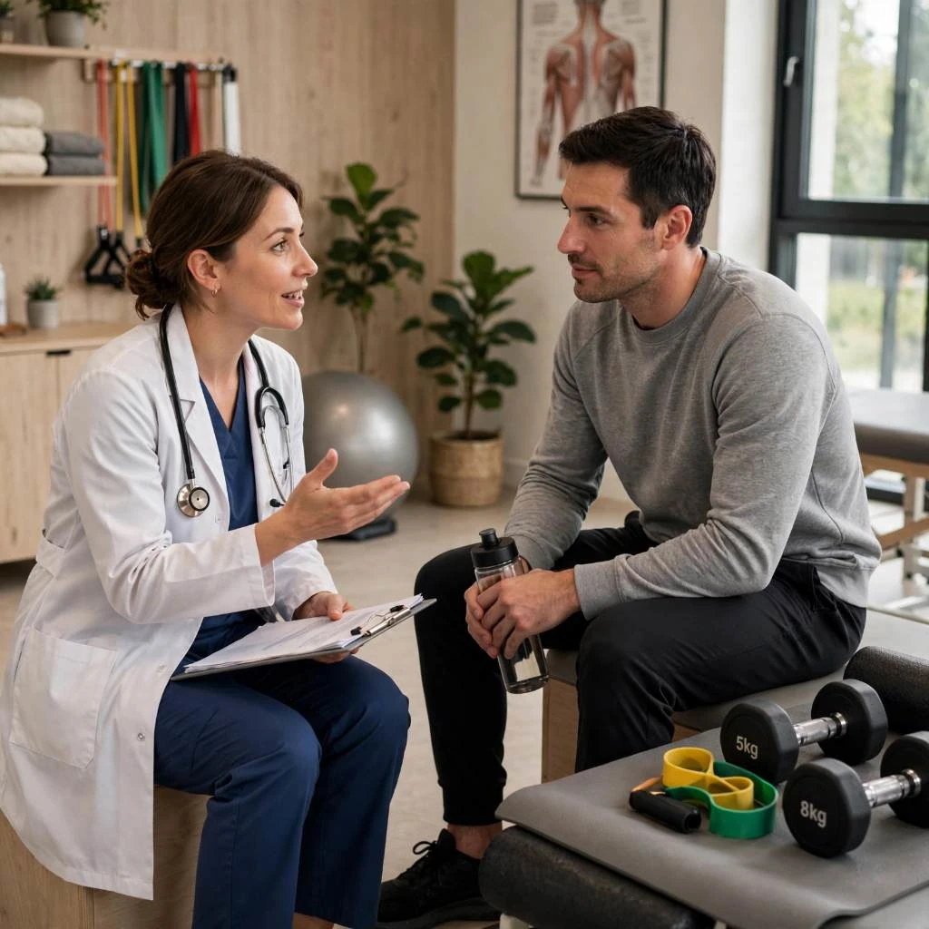 Doctor Discussing Personalized Fitness Plan